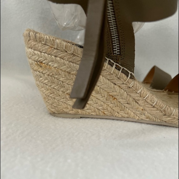 Dolce Vita Size 8 Beige Heeled Espadrille Sandals - Picture 11 of 16